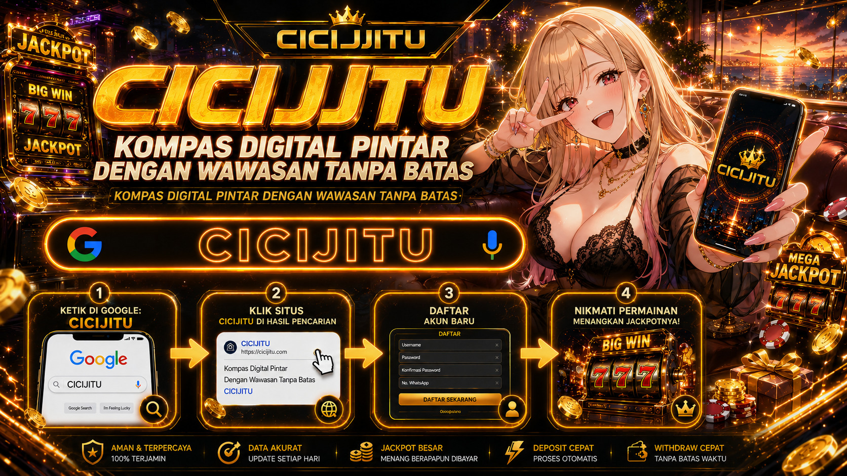 CICIJITU - Kompas Digital Pintar Dengan Wawasan Tanpa Batas