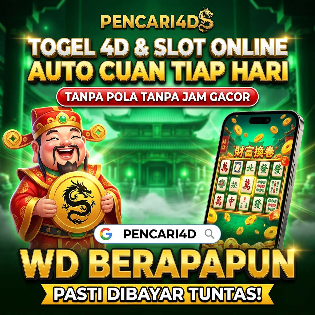 PENCARI4D Layanan Link Permainan Togel 4D & Slot Online Resmi Terupdate 2026